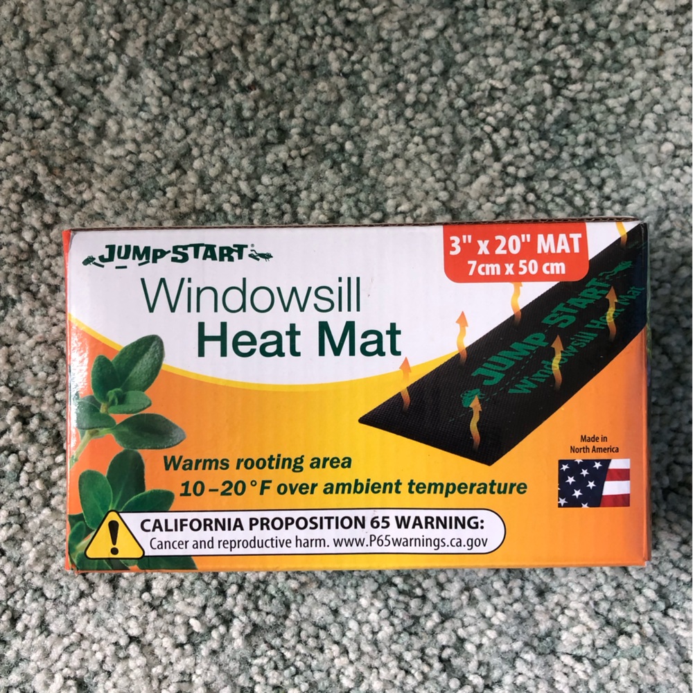 Brand New Windowsill Seedling Heat Mat 3 x 20 inches